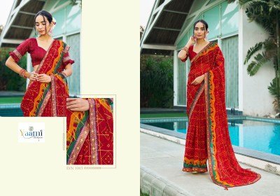 Rudra Creation Mousam Vol 1 Full Digital Lace Saree  catelogue saree